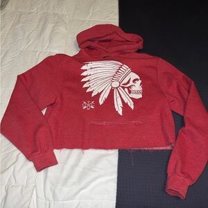 The Drive clothing Apache cropped hoodie